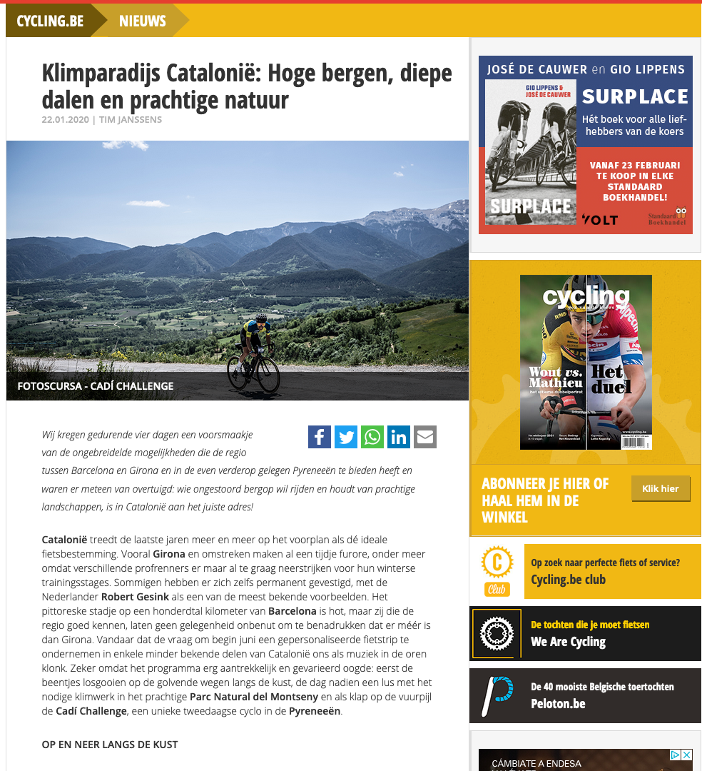 Klimparadijs Catalonië: Hoge bergen, diepe dalen en prachtige natuur